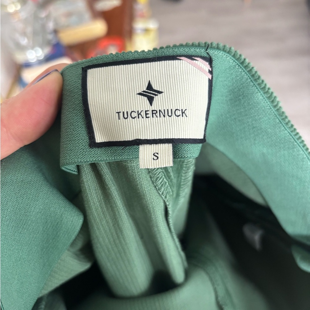 Tuckernuck Forest Green Cropped Pants - Picture 7 of 16